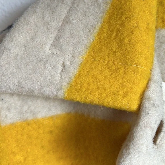 VTG Pendleton Hudson Bay Stripe Wool Blanket Coat - Picture 11 of 12